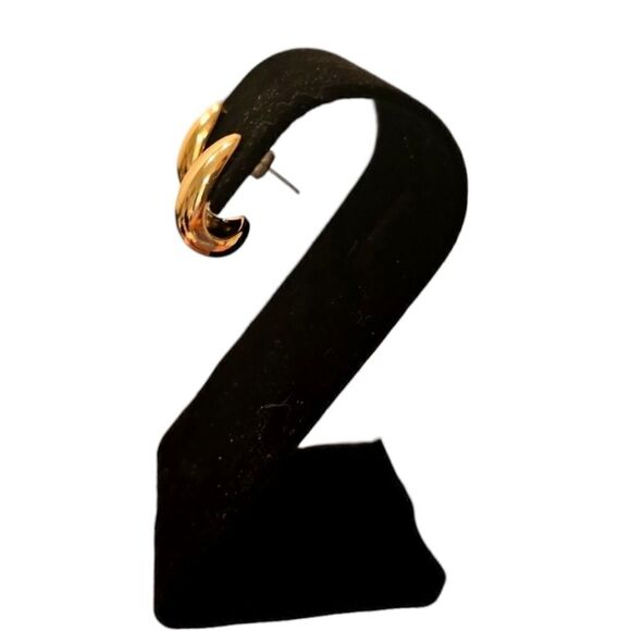 24K Gold Plated Drop Earrings - Picture 13 of 13